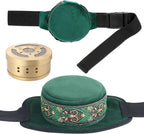 Barelove Copper Moxa Box, Purifier Copper Tank Moxibustion Treatment Tool Portable Therapy Bag, Great for Waist Neck Knee Shoulder Back, 艾灸盒 艾灸包 艾灸 (Not Include Moxa)