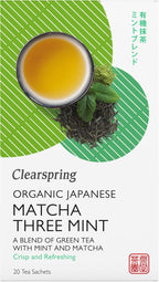 CLEARSPRING Japanese Matcha Mint Tea, 20 CT