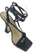 LEMONADE Women's lace up Stiletto High Heel Sandals