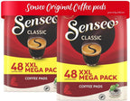 Senseo Classic Medium Roast Coffee Pods – 96 Count (2 Packs) – Smooth & Balanced Flavor with Rich Crema – Single-Serve Coffee Pads Compatible with Senseo & PeleCom Machines