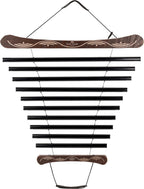 Meinl Sonic Energy Meditation Flow Chimes for Relaxing Sound Healing with Mallet and Bag, Black (MFC10EMIBK)