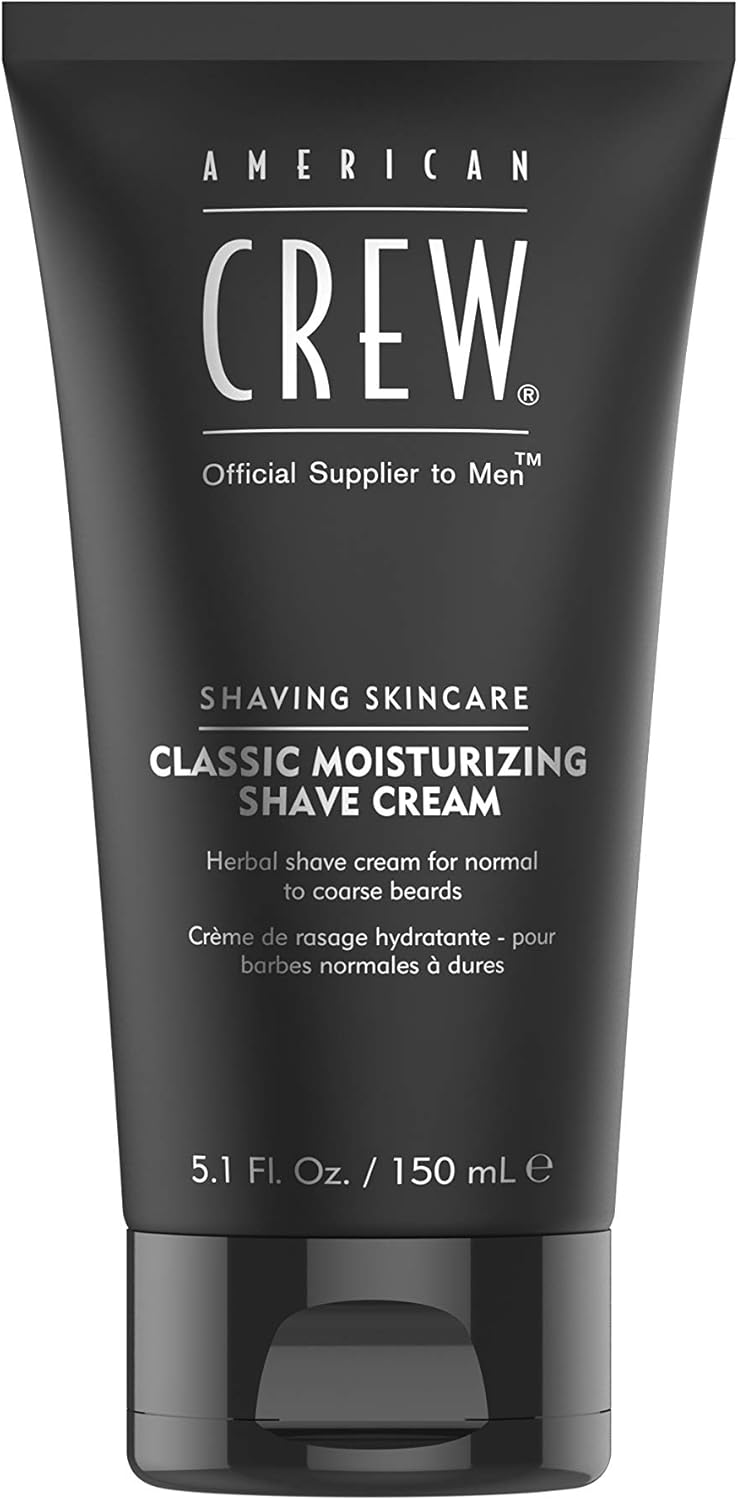 American Crew Shave Cream for Men, Moisturizing Shave Cream, 5.1 Fl Oz