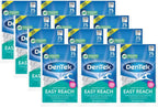 DenTek Complete Clean Easy Reach Floss Picks, No Break & No Shred Floss, 75 Count (Pack of 12)