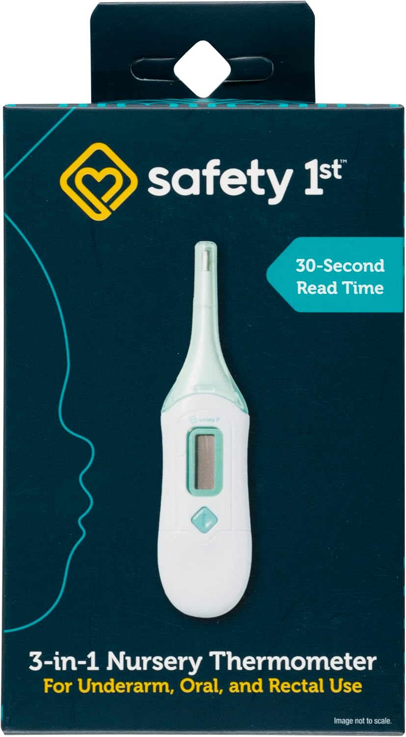 Safety 1st 3-in-1 Nursery Thermometer, Analog