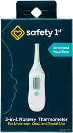 Safety 1st 3-in-1 Nursery Thermometer, Analog