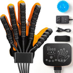 Rehabilitation Robot Gloves for Stroke Hand Therapy Equipment,Adults Arthritis Hemiplegia Hand Recovery Device Finger Trainer