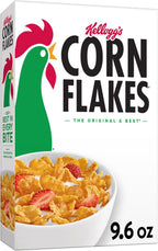 Kellogg's Corn Flakes Breakfast Cereal, 8 Vitamins and Minerals, 9.6 oz