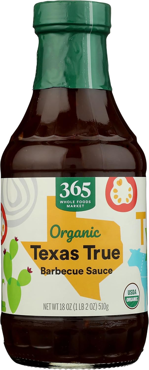365 by Whole Foods Market, Organic Texas True Barbecue Sauce, 18 Oz