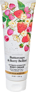 Bath and Body Buttercups & Berry Bellini Ultimate Hydration Body Cream | 8 Oz