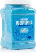 Wumple Blue Raspberry Cotton Candy Floss Sugar – Fine-Grain Floss Sugar Mix for Cotton Candy Machines, Parties, Carnivals & Events - Pack of 1 (61 oz)