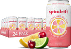 Spindrift Pink Lemonade Can 12 Ounce (Pack of 24)