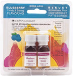 LorAnn Oils Super Strength Flavoring - Used For Candy Making, Flavoring, Baking, Hard Candy, & Flavor Oils - Bold, Natural Flavors 4X Stronger Than Extracts - Blueberry, Pack of 2, 0.125 fl oz