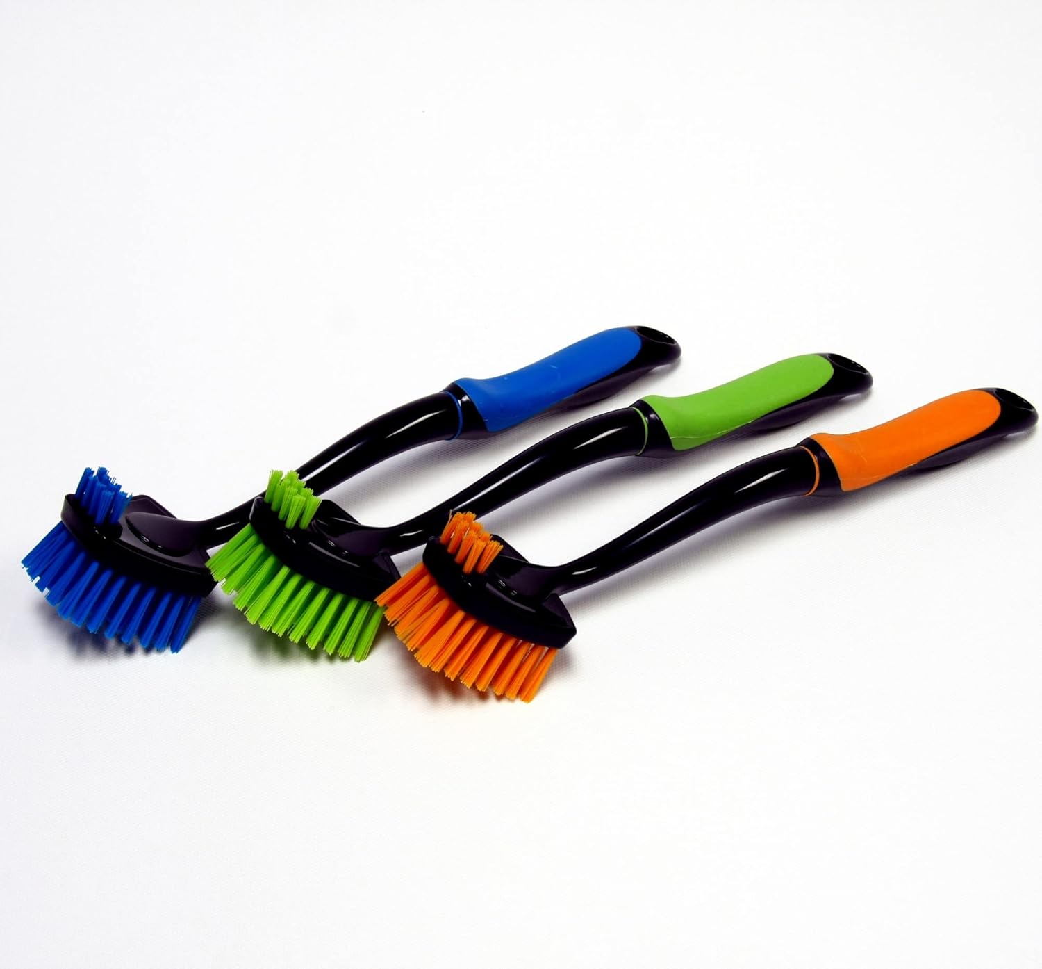 Chef Craft Deluxe Plastic Dish Brush, 12 inch, Color May Vary