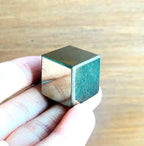 Natural Golden Pyrite Crystal Cube Rock Healing Gemstone Aura Reiki Feng Shui Gift Wellness Spiritual Wisdom Handcrafted