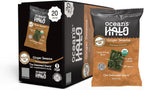 Ocean’s Halo Organic Seaweed Snacks – Ginger Sesame, Trayless, Vegan, Crispy Salty Snacks, 20-Pack (0.14 oz each)