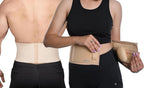 Wonder Care- Umbilical Hernia Support Belt Abdominal Binder for Belly Button Hernias or Navel Hernias, Hernia pain relief Brace, Beige (L, 36"-40")
