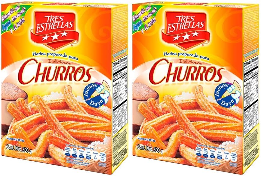 Tres Estrellas Churros Flour Mix (2 Pack)
