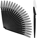 21 Pcs Eyebrow Razors, Face Razors Multipurpose, Exfoliating Dermaplaning Tools, Eyebrow Trimmers Shaver with Protective Cover, Facial Hair Removal for Women Men Body Use (Black)