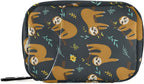 Sloth Pill Case 7-Day Travel Pill Organizer Box with Zipper Closure for Vitamins, Medication and Supplements
