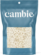 Cambie White Chocolate Couverture 28%, 1 Pound of White Chocolate Chips, European Style Couverture for Chocolatiers, Pastry Chefs, Home Bakers, and Professionals, 1 Pound