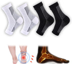 4 Pairs Neuropathy Socks, Foot Compression Sleeve For Pain, Anti Fatigue Compression Foot Sleeve Support Brace Socks