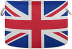 visesunny Collapsible Large Capacity Basket British Flag Clothes Toy Storage Hamper with Durable Cotton Handles Home Organizer Solution for Bathroom, Bedroom, Nursery, Laundry,Closet
