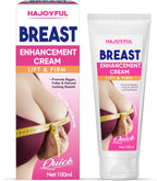 Breast Enhancement Cream, Fast Acting Formula for Breast Growth Lifting & Firming, Non-Greasy Cream for Visibly Fuller & Firmer Bust Line, Easy-to-Apply