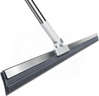 19.7'' Large Floor Squeegee for Concrete Floor with 51''-58'' Telescoping Stainless Steel Handle, Squeegee Broom for Removing Water on Tile, Epoxy, Garage, Driveway, Patio