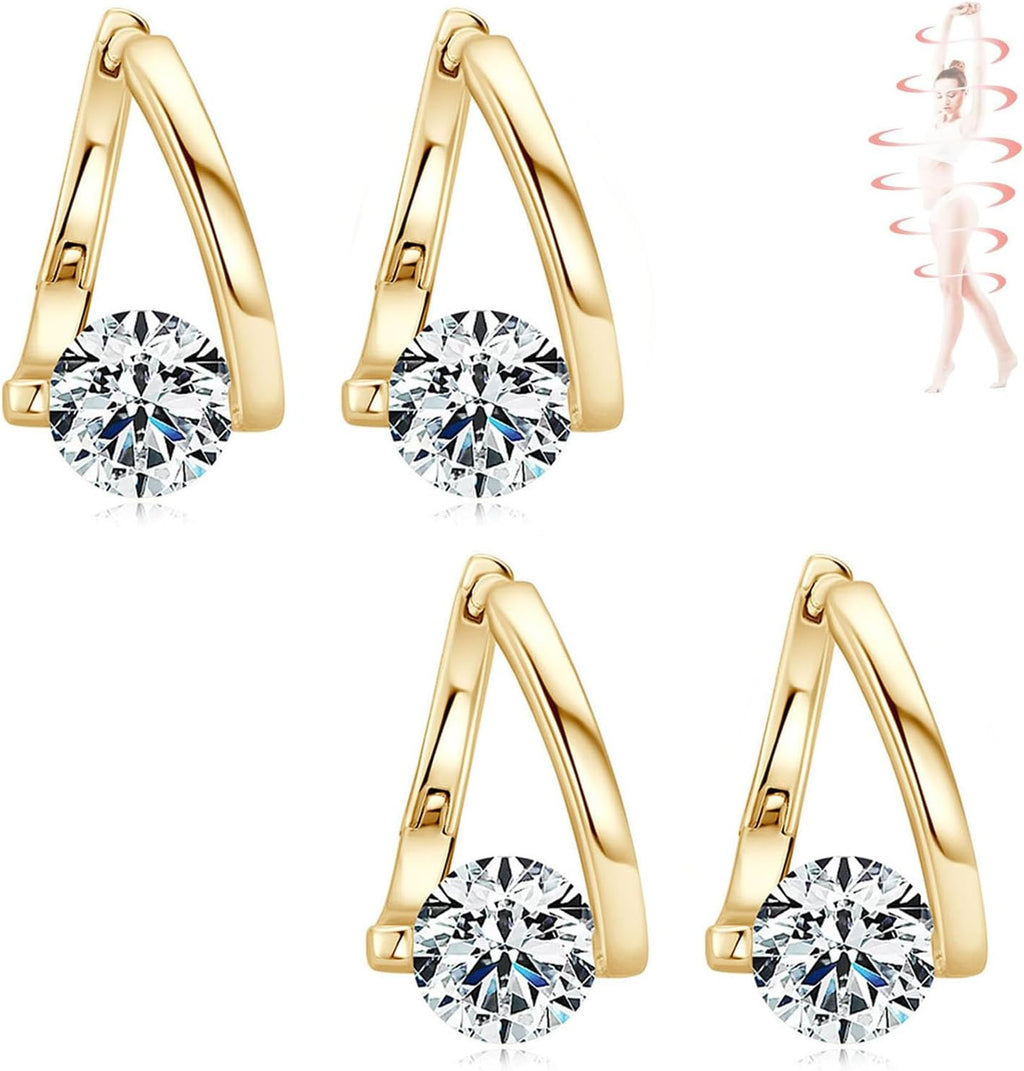 Honorable Joy Lymphatic Earrings for Women, Lovefinity™ Lymphatic Magnetotherapy Earrings Halolux Lymphvity Germanium Hoop Earring Jewelry