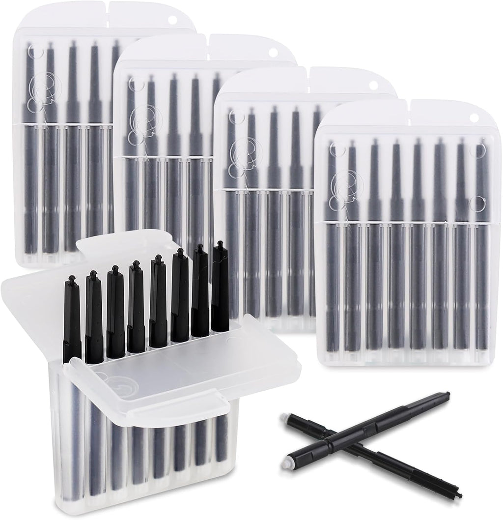 Hearing Aid Filters Wax Guards for Phonak, Widex, Resound & Unitron Hearing Aids, Replacement Ear Wax Removal Filters Prevent Buildup & Protect Sound Quality, Easy Install, 5 Pack (40 Filters)