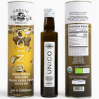 Urbani Truffles Unico White Truffle Oil 8.4 Fl Oz, Made w/Extra Virgin Olive Oil & Real Truffle Pieces, Italian Gourmet Flavored Oils for Cooking Pasta, Salads, Pizza, Fish, Meat, All-Natural & Vegan