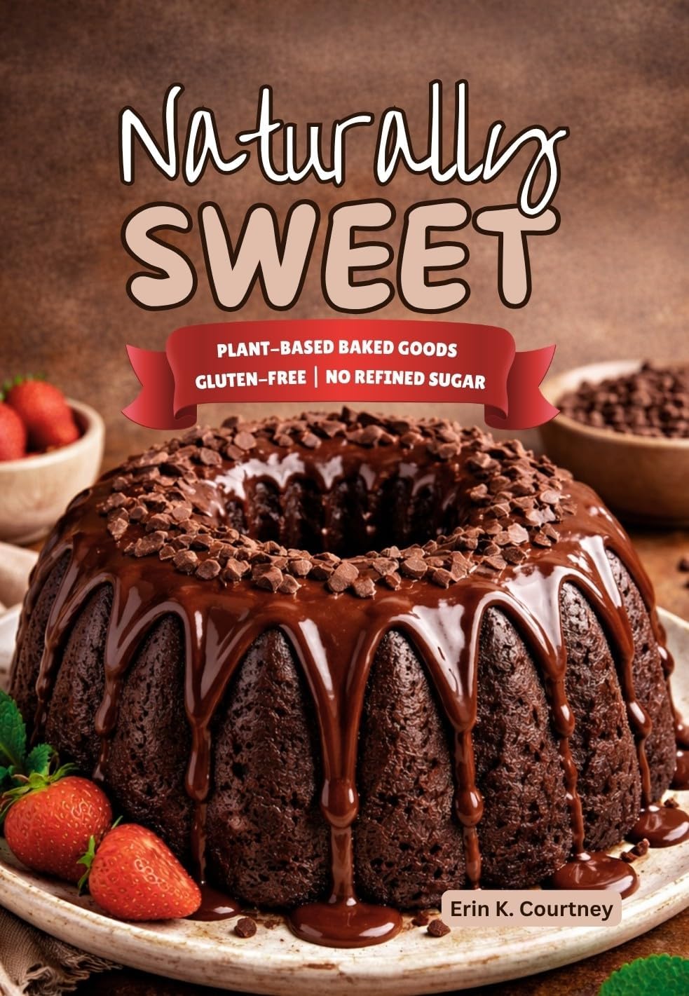 Naturally Sweet: Plant-Based Recipes for Baked Goods | Gluten-Free | Dairy-Free | No Refined Sugar | Vegan Baking | Fiber | Gut Health