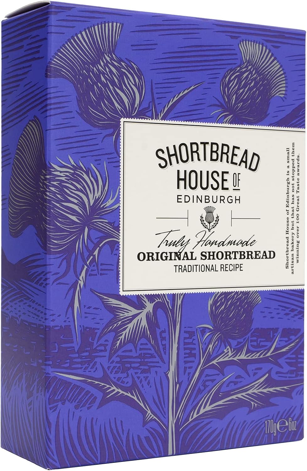 Shortbread House of Edinburgh Truly Handmade Original Recipe Shortbread Fingers, 6oz Box (Pack of 1)