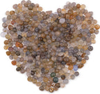 400pcs Natural Chip Stone Beads for Jewelry Making Blue Agate 5-8mm Irregular Gemstones Healing Crystal Loose Rocks Bead Hole Drilled for Ring Earrings Necklace Bracelet Making DIY Art Crafts