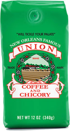 French Market Union Coffee & Chicory Ground Coffee, 12oz Bag (Pack of 1)
