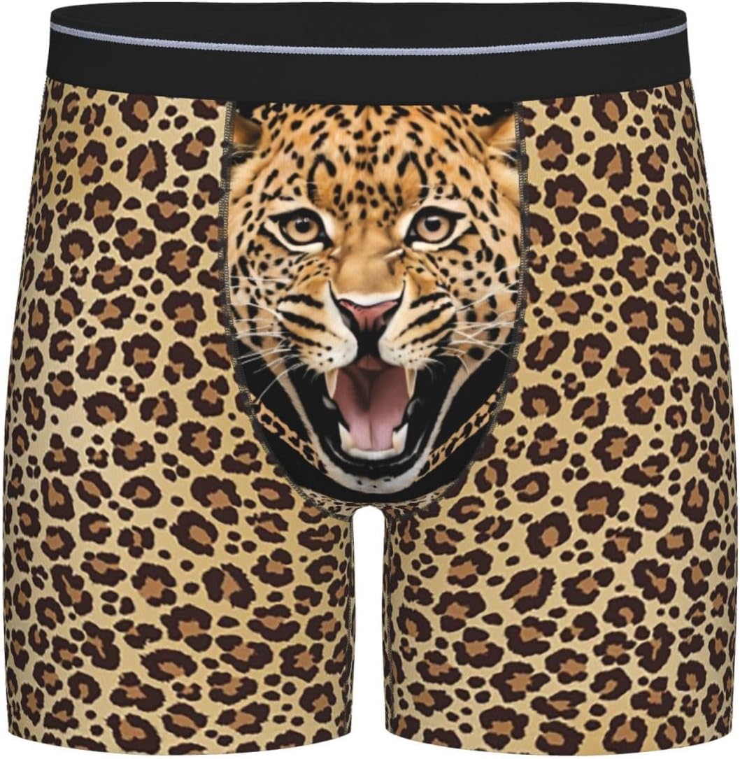 Men's Funny Boxer Brief Breathable Stretch Underwear Fun Novelty Gift For Men