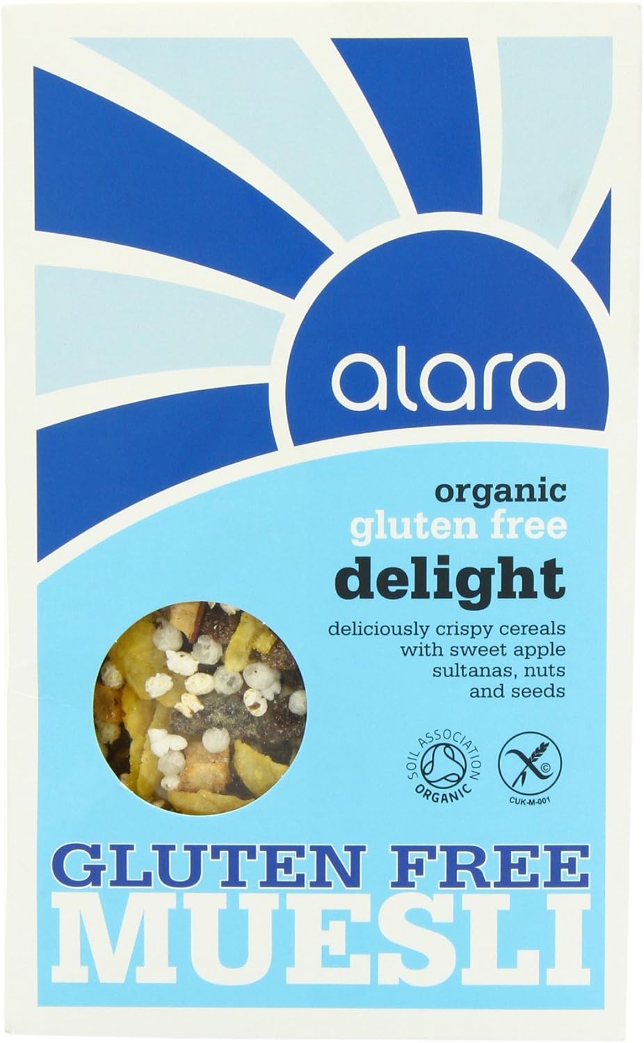 Alara Delight Org GF Muesli 250g-3 Pack