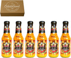 Baron West Indian Hot Sauce 14oz (397g) 6-Pack – Product of St. Lucia – Curated & Packaged by ODatzGood