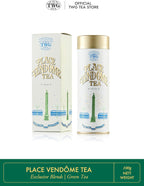 TWG Tea | Place Vendôme Tea | Green Tea | Nuts & Tropical Fruits | Haute Couture Tin, 100g | Gift Set