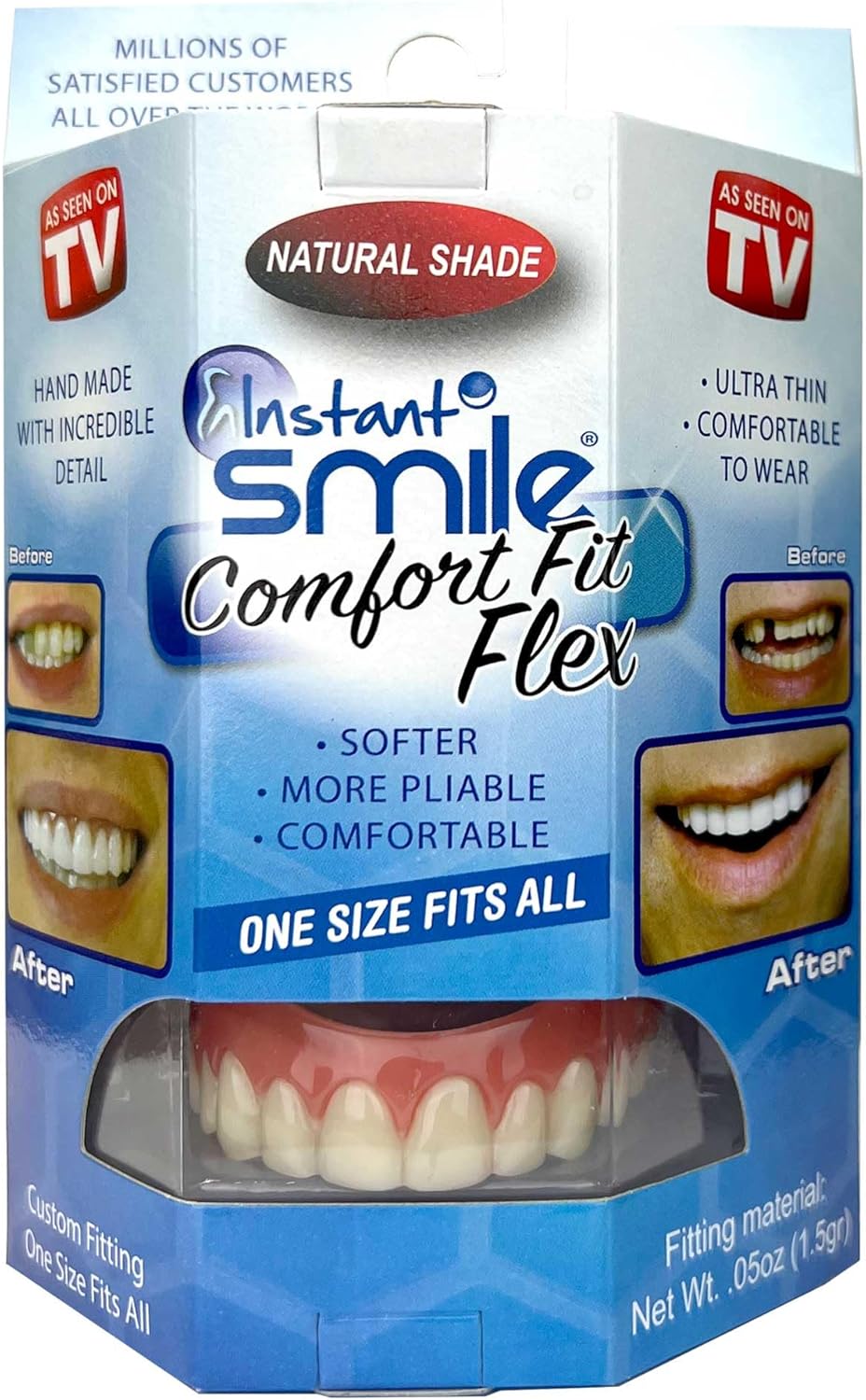 Instant Smile Comfort Fit Flex Natural Shade