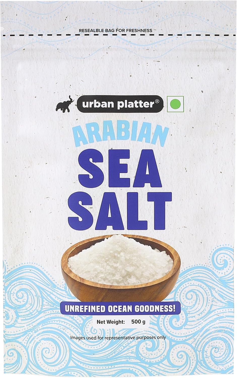Urban Platter Arabian Sea Salt Flakes, 500g