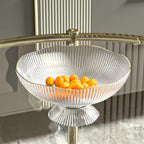 Fruit Bowls Fruit Tray Home Living Room Coffee Table Fruit Basket Candy Tray Snack Placement Tray Snack Tray with Base fruit basket (Color : White)