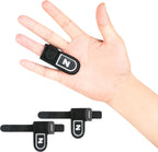 Finger Splint(PAIR) for Middle, Ring, Index, Thumb&Pinky, Trigger Finger Support Brace for Straightening Curved, Locked Stenosing Tenosynovitis, Tendon Lock Release, Stabilizer Knuckle Wrap
