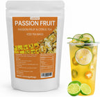 Premium Kumquat Lemon Passion Fruit Tea, 7.05 oz (5 g x40 pack), ingredients include kumquat, passion fruit, lemon, rock sugar, fruity blend, caffeine free, health food.
