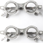 Optical Optic Trial Lens Frame Nylon Optical Trial Frame, Optical Trial Lens Frame Optometry Eye Test Glasses Frame Glasses Equipment，PD 52, 54, 56, 58, 60, 62, 64, 66, 68, 70MM(Size:56)