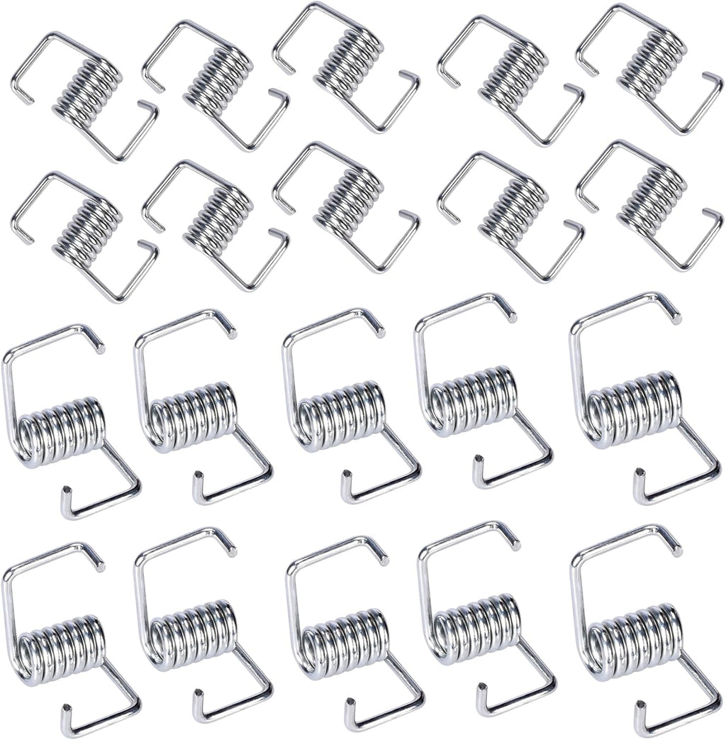 20 Pack GT2 Belt Tensioner Torsion Spring 2GT Locking Tension Springs 6mm + 10mm Width for Reprap Ultimaker Timing Synchronous Rubber Belts 3D Printer Parts