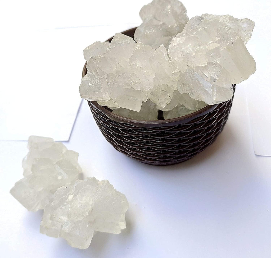 Mishri Dhaga Mishri Thread Crystal Dhage Wali Mishri 250 G, White, Dm08022203