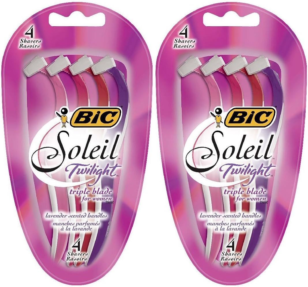 Bic Soleil Women Sensitive Skin, Twilight - 4 ct - 2 pk