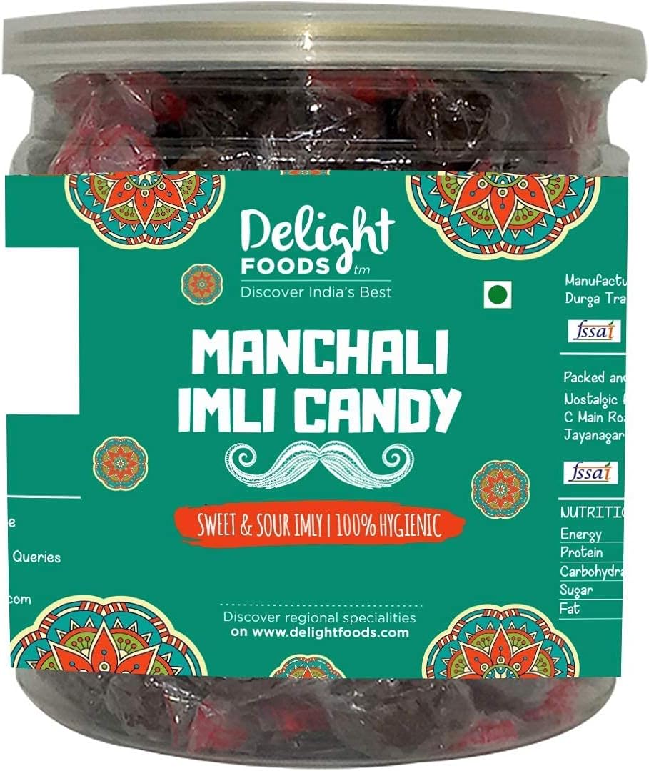 Delight Foods Manchali Imli Candy - 300gm (Set of 3 x 100gm)