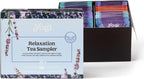 Yogi Relaxation Sampler Box (32 Tea Bags) - 8 Favorite Herbal Teas for Stress Relief & Sleep - Organic & Caffeine Free